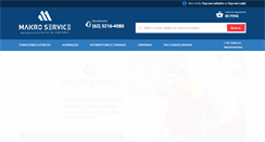 Desktop Screenshot of makroservice.com.br